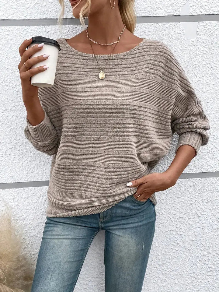Levoire | Rayé Détente Tricot Élégant & Confortable