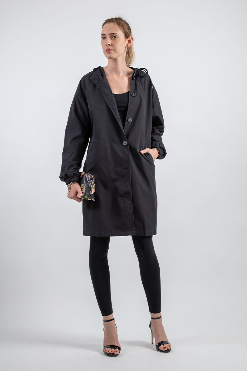 Levoire | HOODIE VESTE Noir