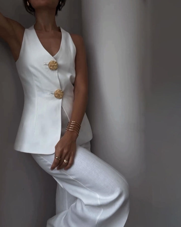 Levoire | Robe à col carré