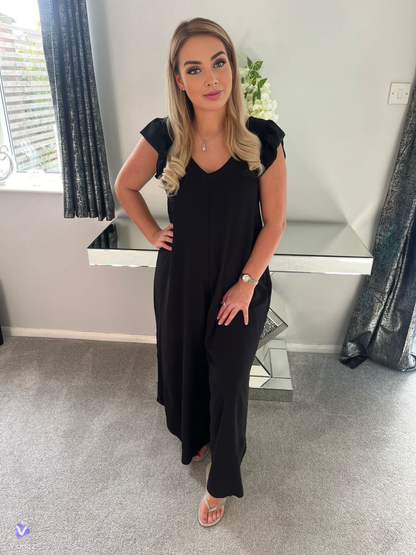 Levoire | Combinaison Jambes Larges Noir