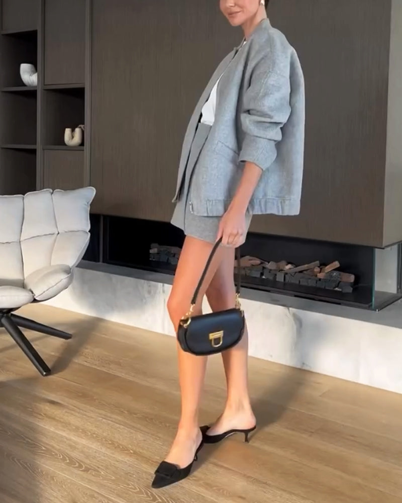 Levoire | Ensemble Blazer En Lin Et Jupe