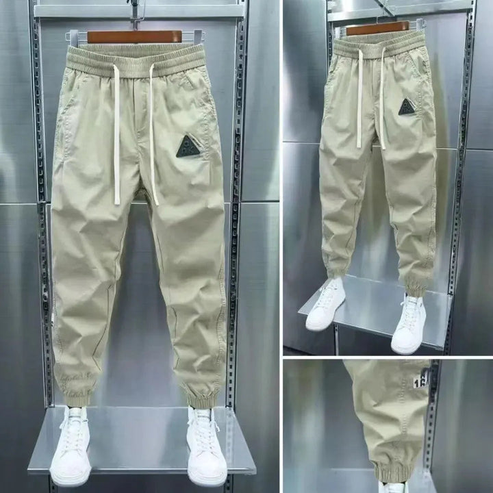 Levoire | Pantalons pour hommes en soie d'eis légers et fins K203 Gris