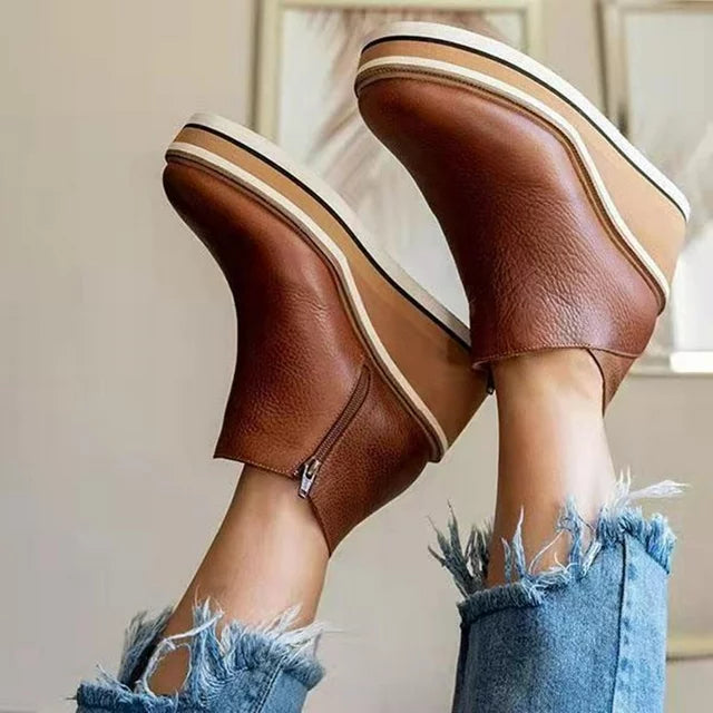 Levoire | Bottes de cheville de Glasgow Marron