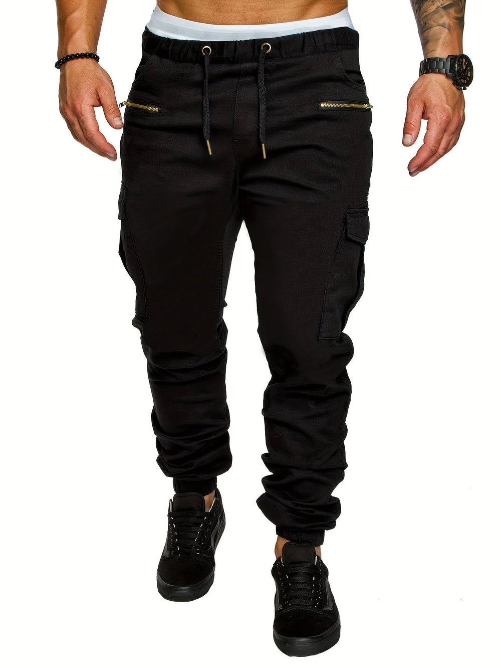 Levoire | Pantalons De Course Légers Décontractés Pour Hommes Avec Cordon De Serrage