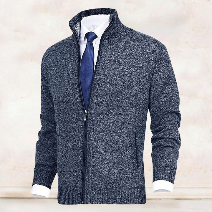 Levoire | Gilet avec col montant Bleu