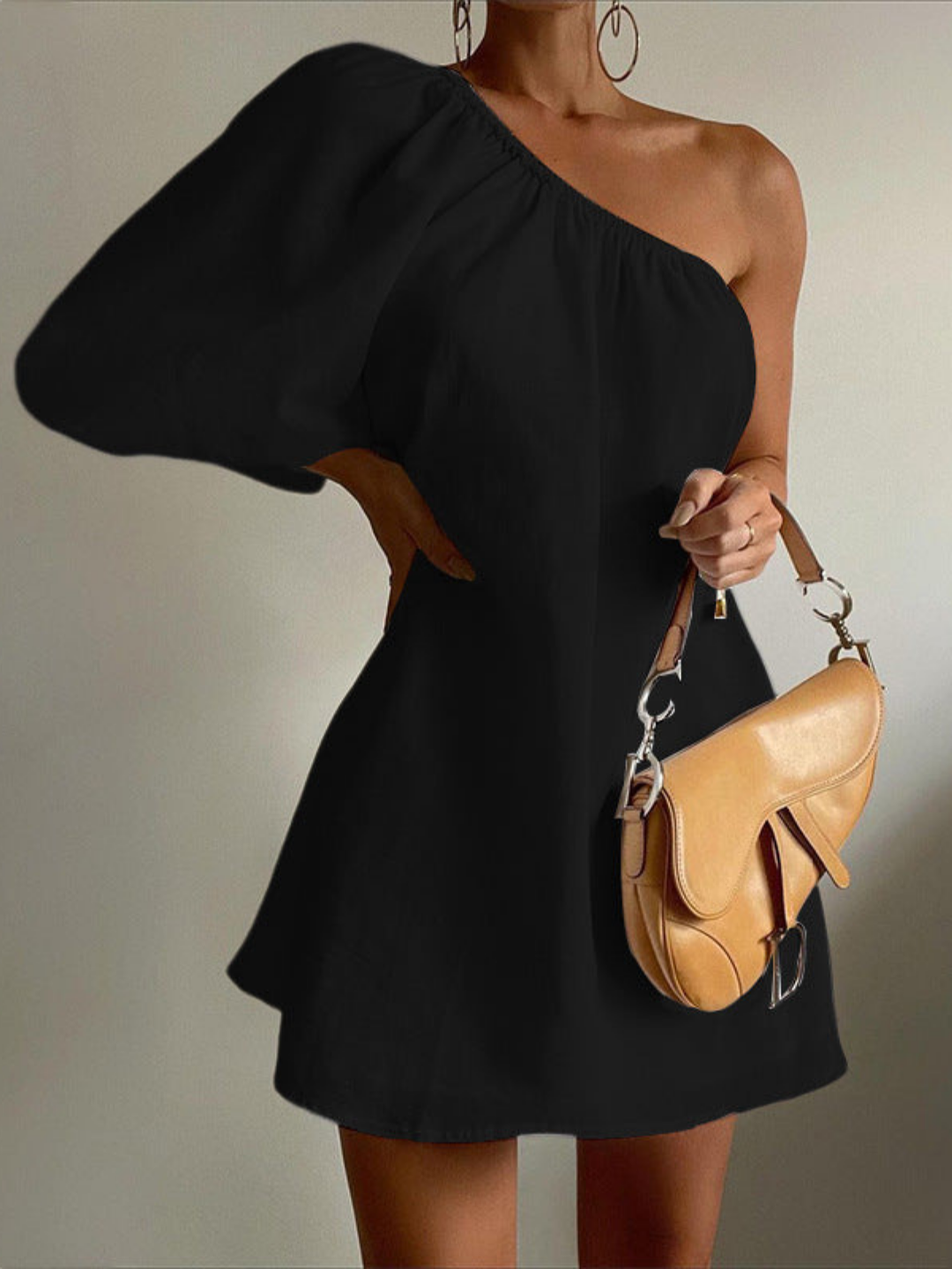 Levoire | Robe Longueur Épaule Noir