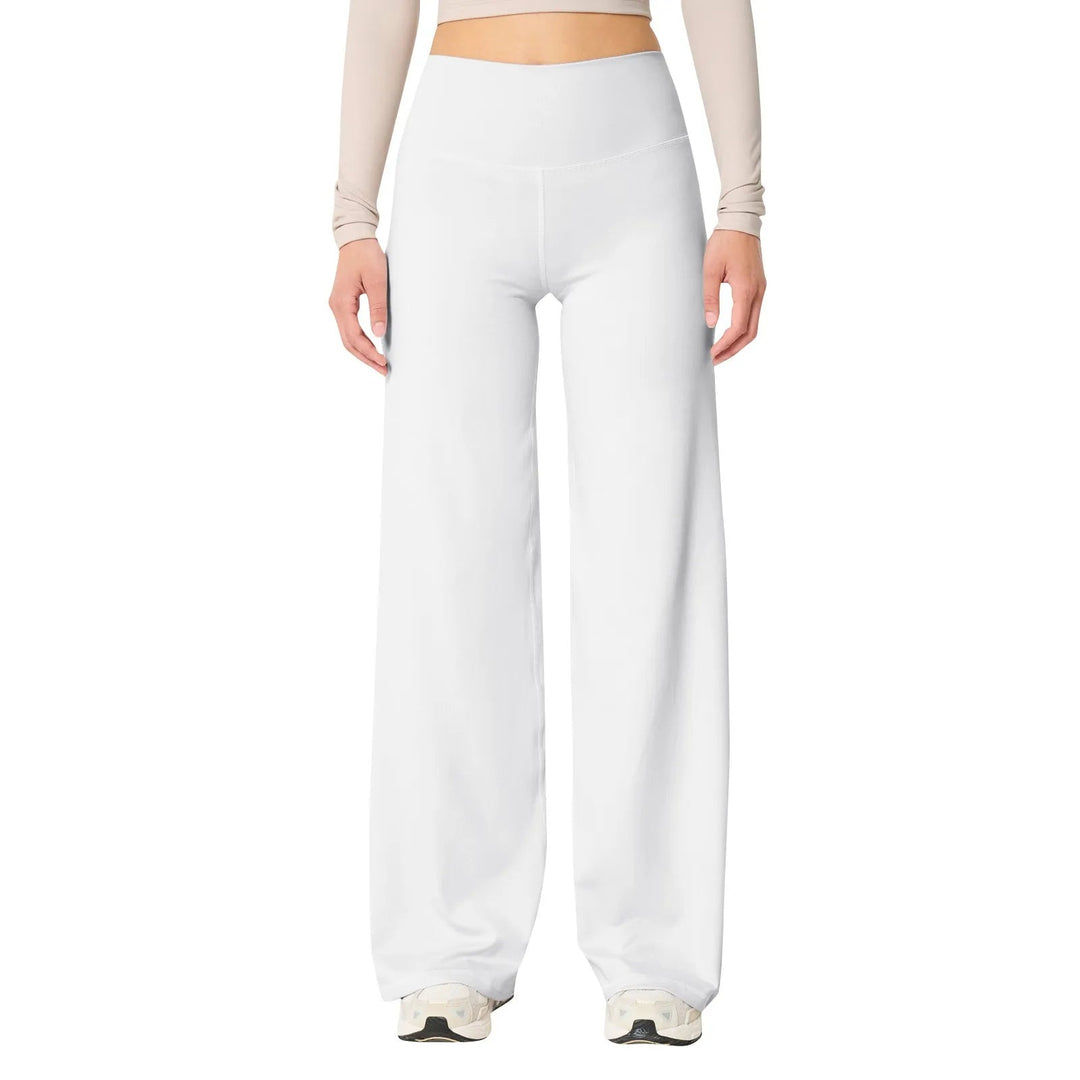 Levoire | Pantalons de jogging Taille haute pour femmes Blanc