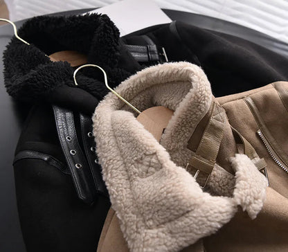 Levoire | d'hiver en daim Olivia - Chaud et élégant