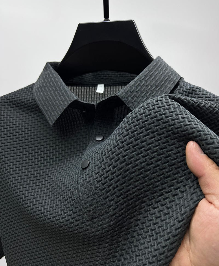 Levoire | No Polo Manches Courtes FR Hommes Gris