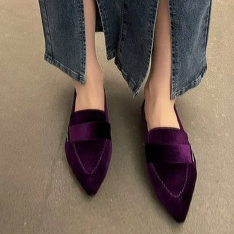 Levoire | Chic Pointy Shoes With A Good Fit Lilla