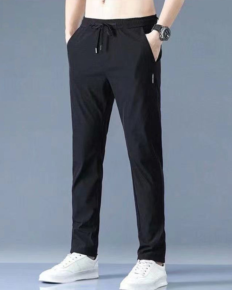 Levoire | Pantalons De Loisirs Pour Hommes Noir