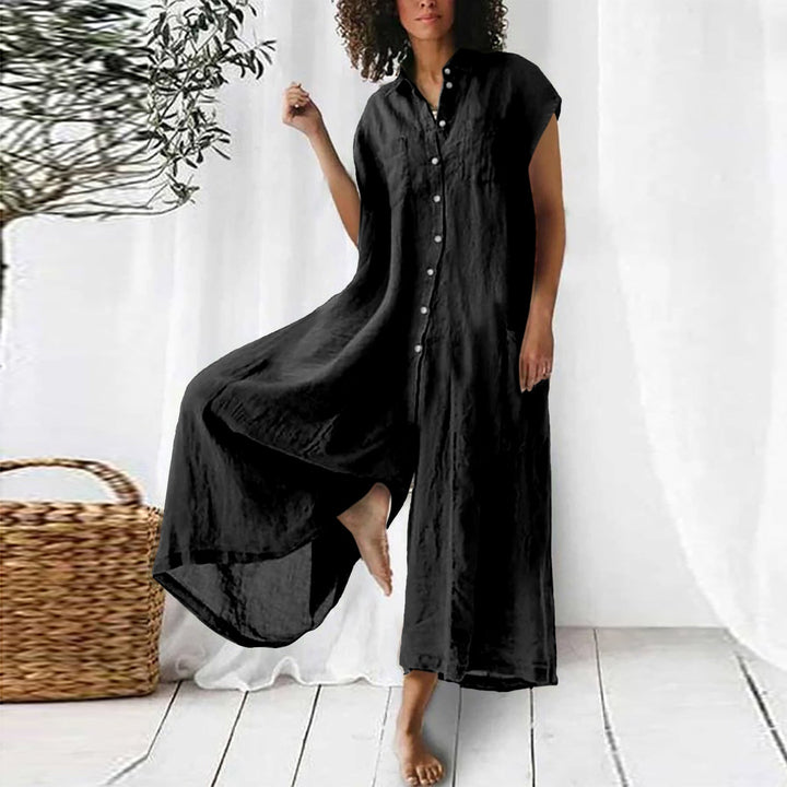Levoire | Combinaison Confortable Pour L'Été Noir