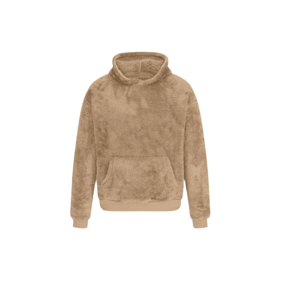 Levoire | Manteau Teddy Luxe Pour Hommes Braun
