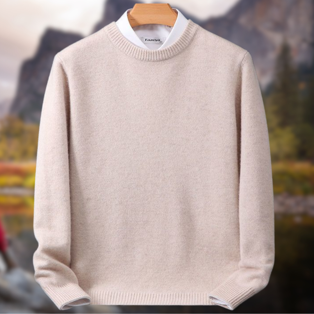 Levoire | Doux Et Élégant Pull Murrettu blanc