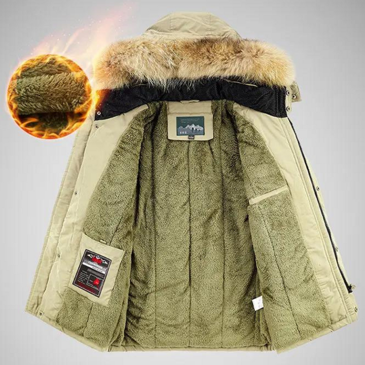 Levoire | Veste À Capuche En Polaire Longue À Manches Imperméable