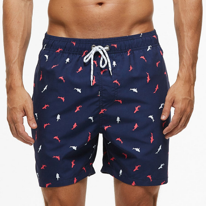 Levoire | Maillots de bain pour hommes Shorts de bain élégants pour hommes Navy & Vis