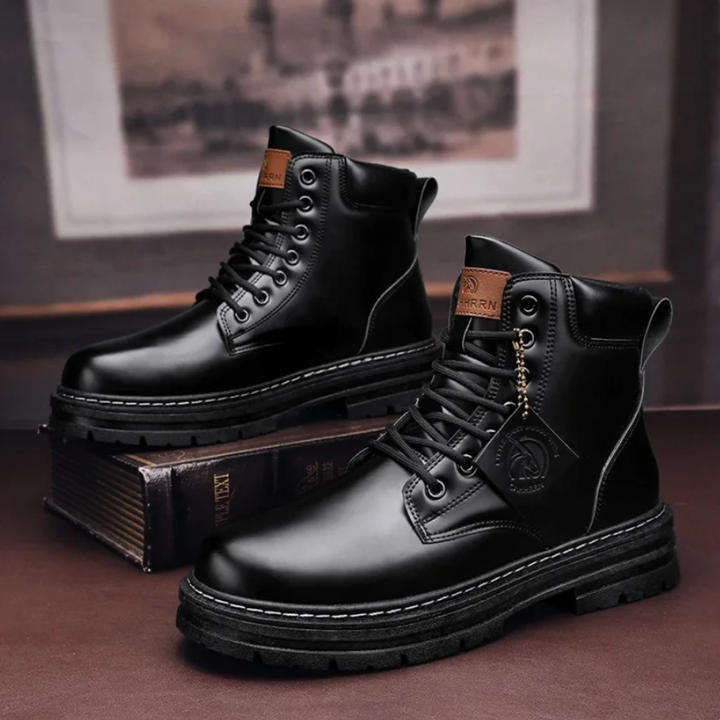 Levoire | Bottes Militaires Modernes Noir