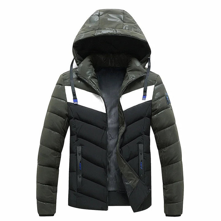 Levoire | Parka Idéal Veste Pour Hommes Olive vert A