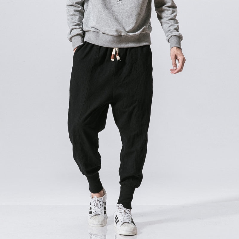 Levoire | Pantalon de jogging tendance pour hommes Pantalon de sport décontracté pour hommes Rue Noir