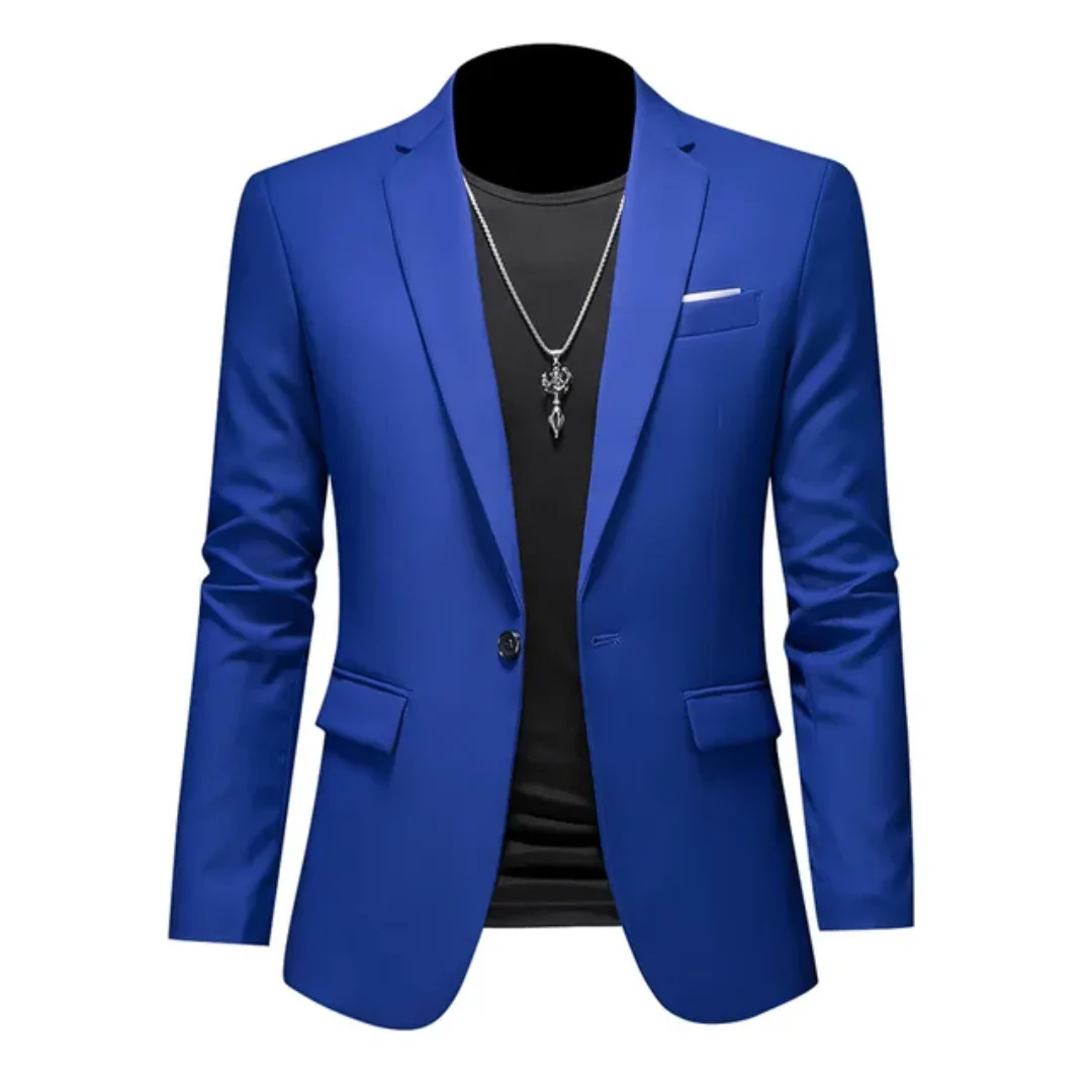 Levoire | Blazer à manches longues formel Bleu