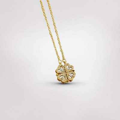 Levoire | Feuille De Trèfle Collier Or (1+1 Gratuit)