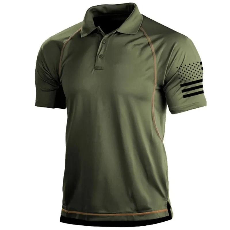Levoire | Polo-Shirt Sportif & Stylé Vert olive