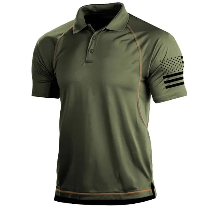 Levoire | Polo-Shirt Sportif & Stylé Vert olive
