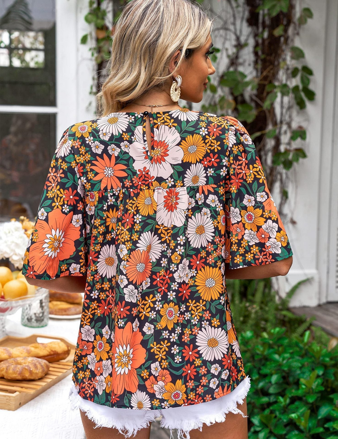 Levoire | Robe Blouse Fleurs FR Femmes