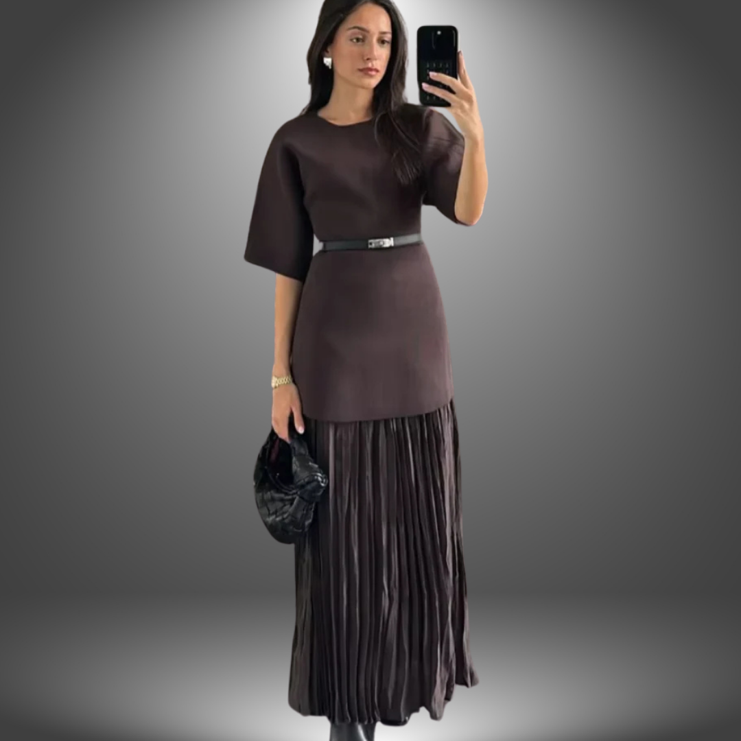 Levoire | Robe Pour Femme Fabriquée À La Main Avec Un Style Unique Braun