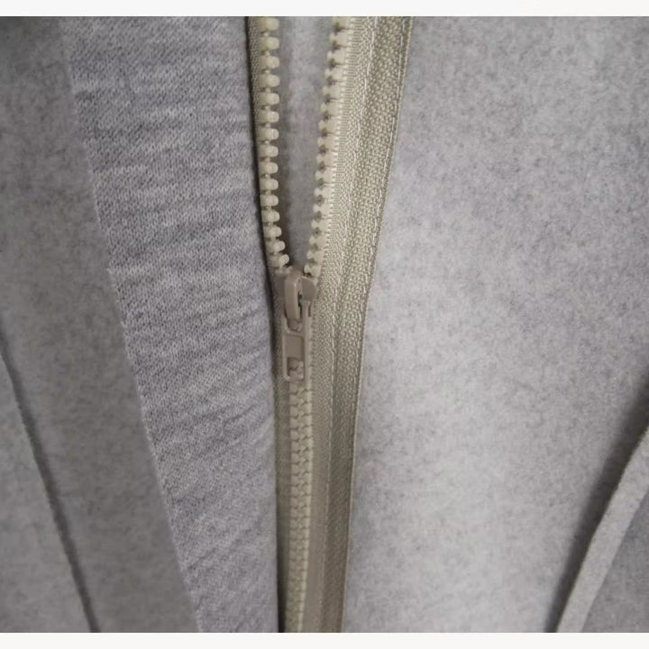 Levoire | Long Manteau Avec Capuche Et Design Ouvert