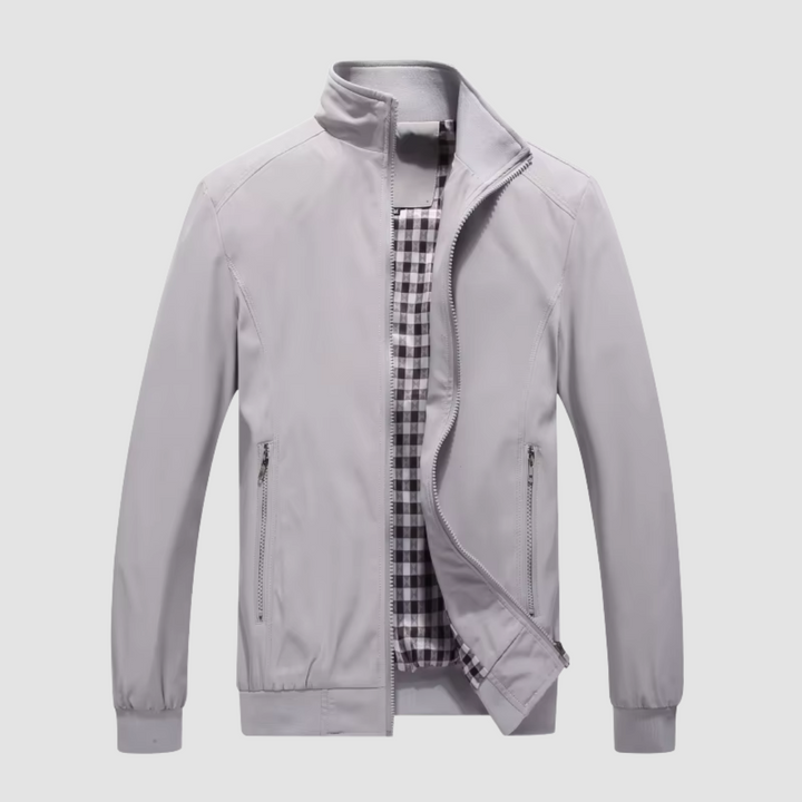 Levoire | Veste Bomber Avec Poches Pour Hommes Gris