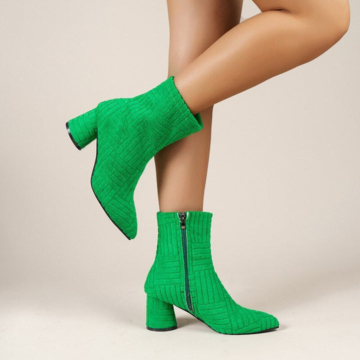 Levoire | Bottine Tendance Automne Vert