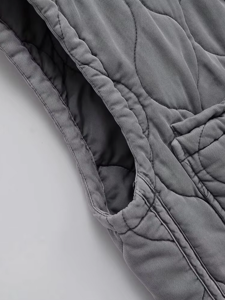 Levoire | Gilet Sans Manches En Coton Matelassé Pour Femmes