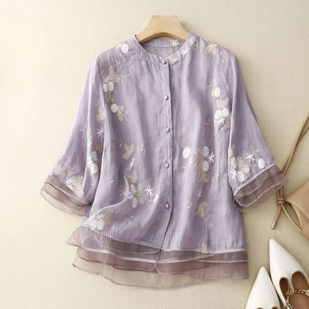 Levoire | Chemise légère pour femmes Violet