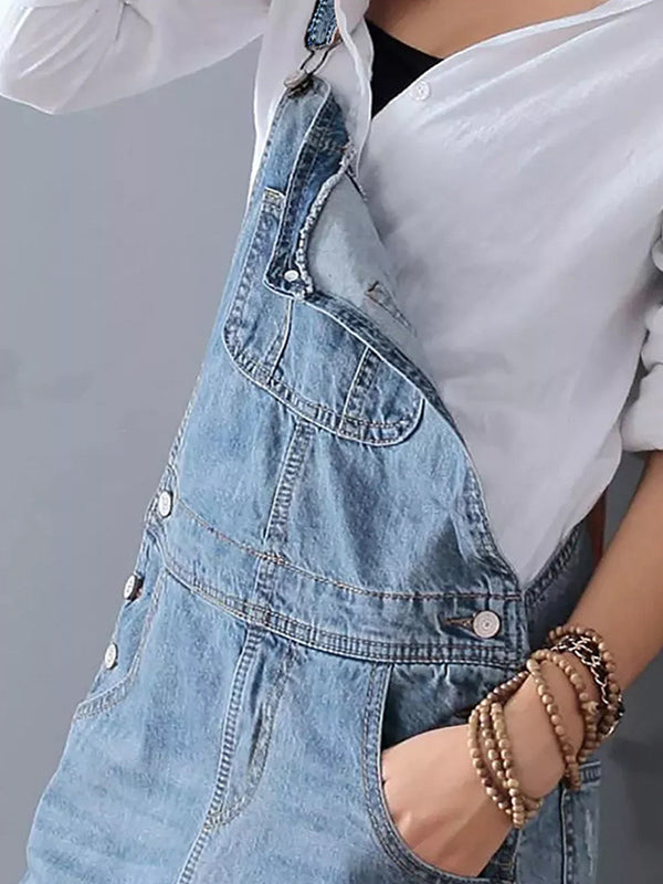 Levoire | Robe Salopette En Denim Pour Femmes