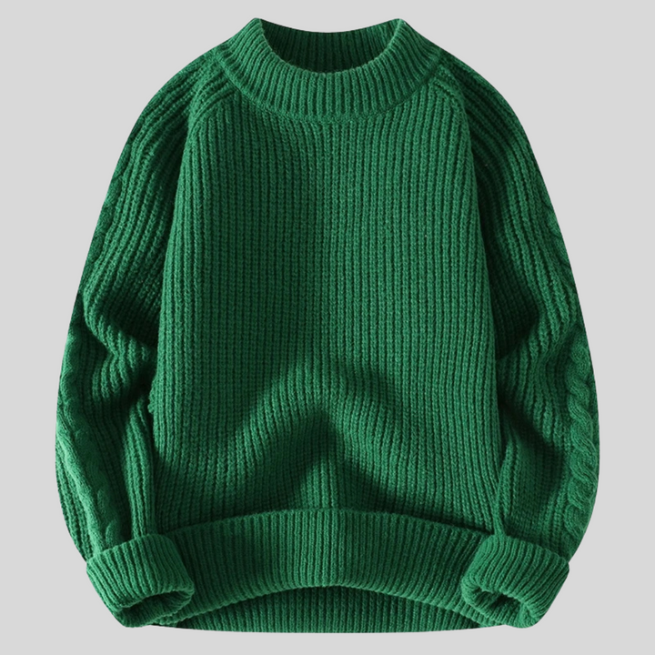 Levoire | Barnabé Pull À Col Roulé Vert
