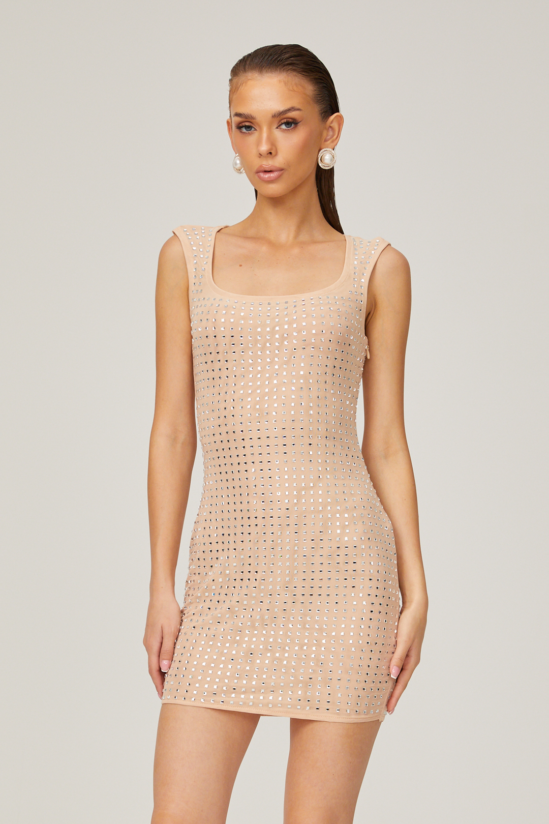 Levoire | Mini Robe Ornée De Cristal