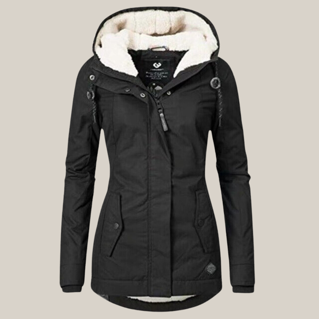 Levoire | Veste Matelassée Doublée Noir