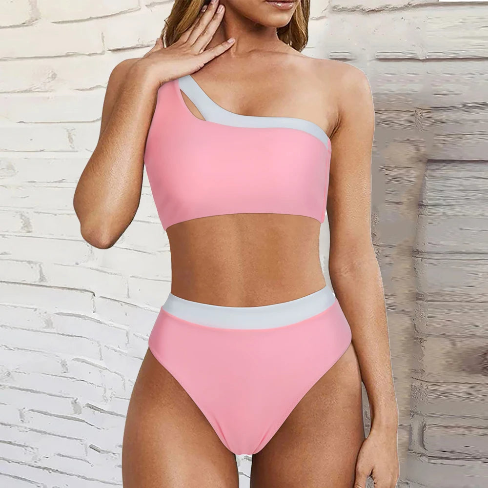 Levoire | Elsje Ensemble De Bikini Sans Bretelles - Tendance & Sexy Rosa Schwan