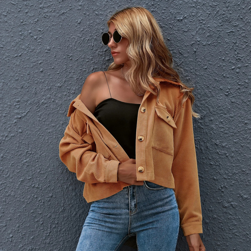 Levoire | Veste En Velours Côtelé Tendance