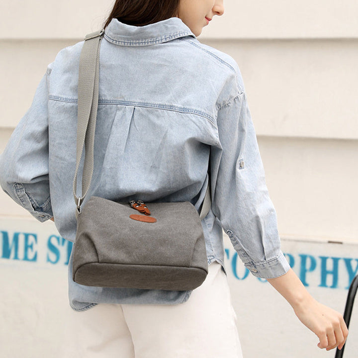 Levoire | Sac En Toile Élégant Avec Fermeture Éclair Sécurisée