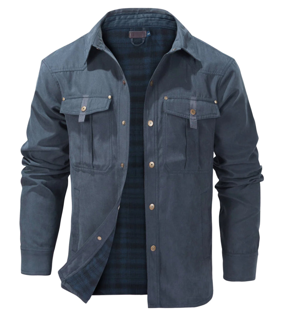Levoire | Pull Zippé Homme Bleu