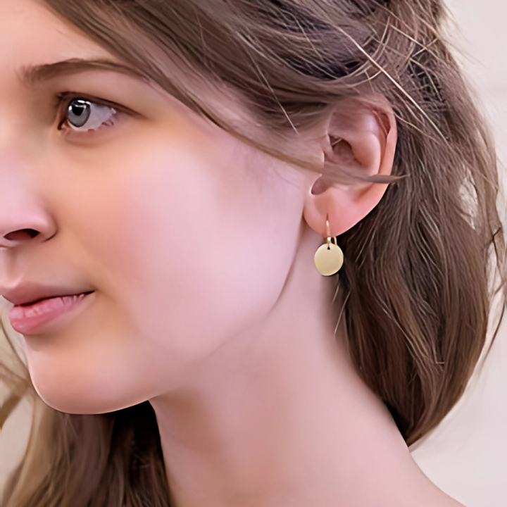Levoire | Boucles D'Oreilles Rondes En Or