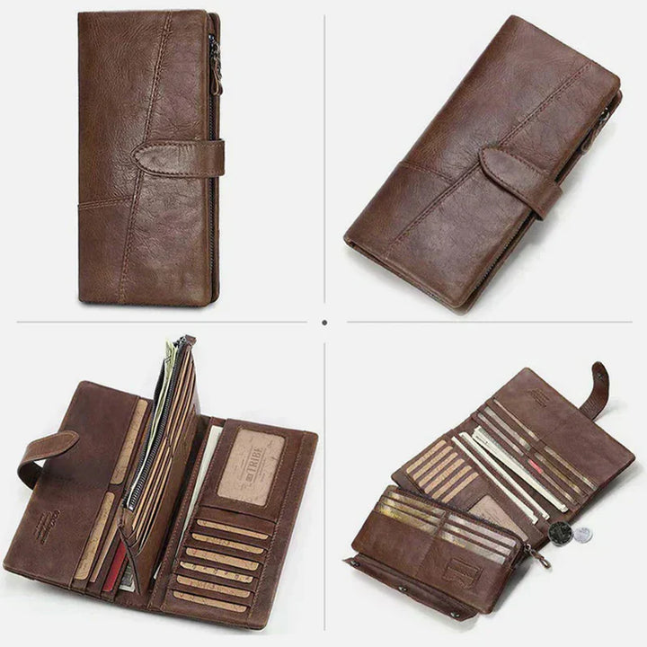 Levoire | Classique Portefeuille En Cuir Rfid Pour Un Voyage En Toute Sécurité