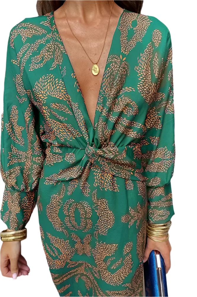 Levoire | Robe Décolletée En V Pour Femmes