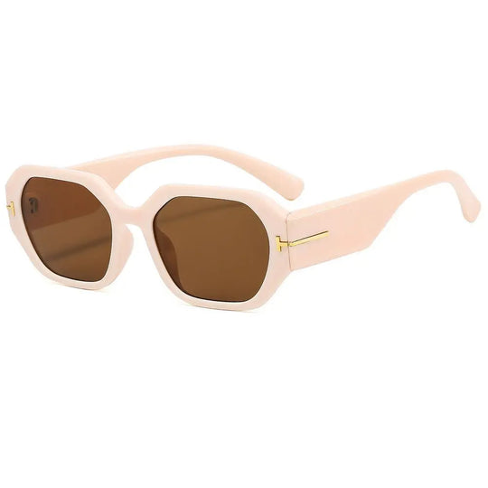 Levoire | Lunettes De Soleil Rétro Luxueuses Protégées Contre Les Uv Braun