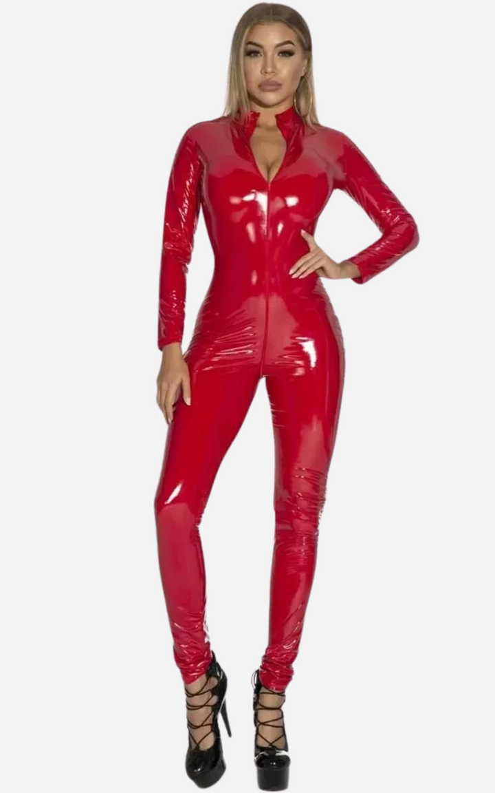 Levoire | Femme Vinyl Noir Brillant Ultra Glamour Rot