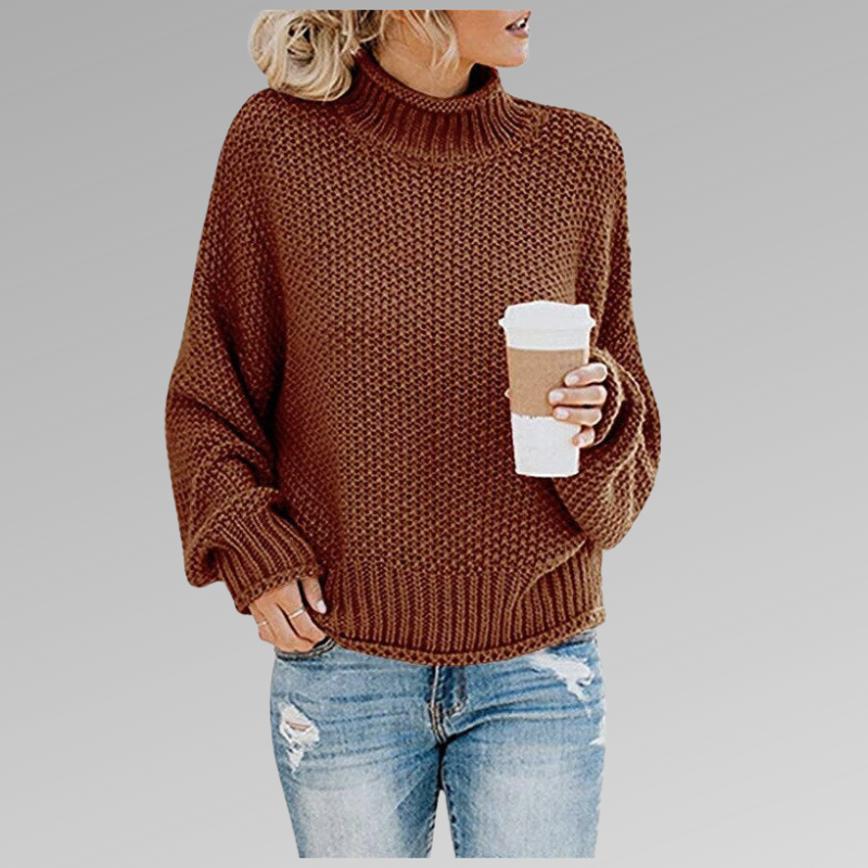 Levoire | Gros Pull Tricoté Braun