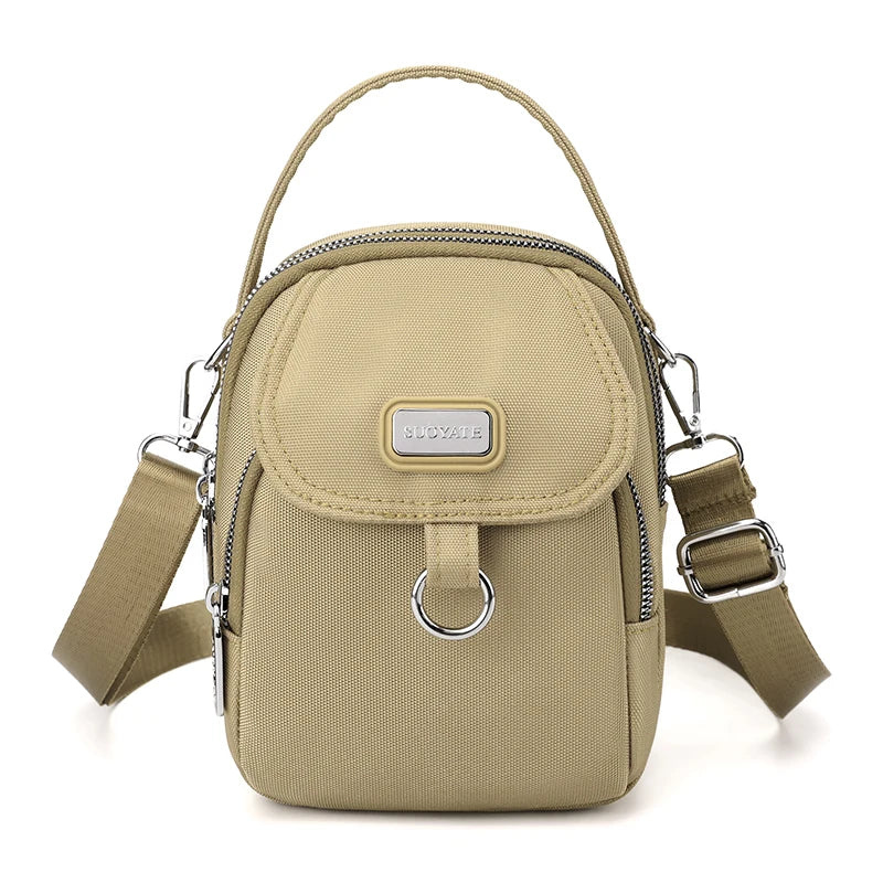 Levoire | Sac mini 3 en 1 pour femmes à la mode, bandoulière réglable et élégant Khaki