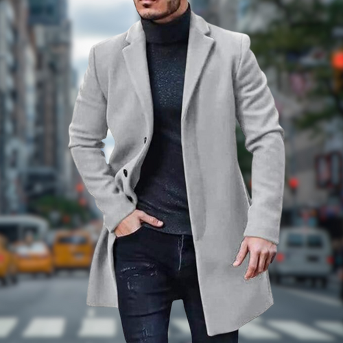 Levoire | Manteau Long Confortable Pour Hommes